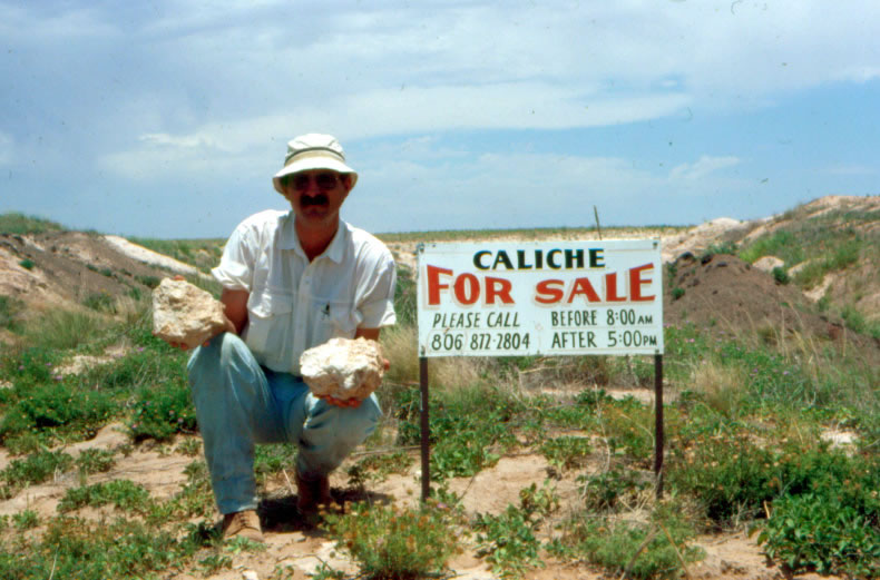 Wanna buy a rock?  The High Plains of northwest Texas, 1989  (D.J. Meltzer)